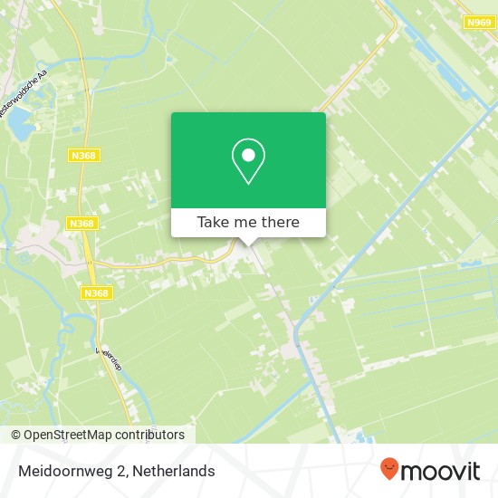 Meidoornweg 2, 9699 SG Vriescheloo map