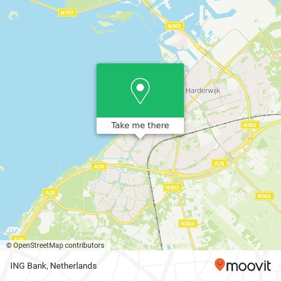 ING Bank, Achterste Wei 9 map