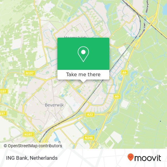 ING Bank, Europaplein 2 map