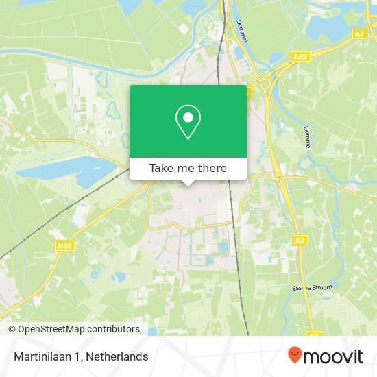 Martinilaan 1, Martinilaan 1, 5262 BR Vught, Nederland Karte