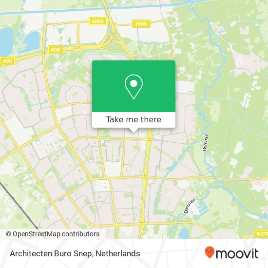 Architecten Buro Snep, Herentalsweg 2 map