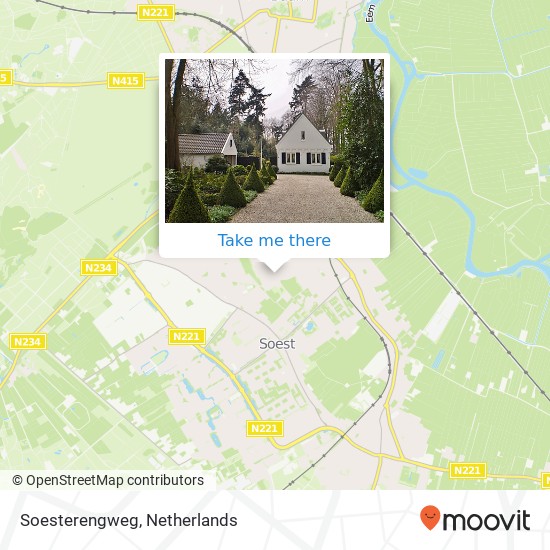 Soesterengweg, 3761 DH Soest map