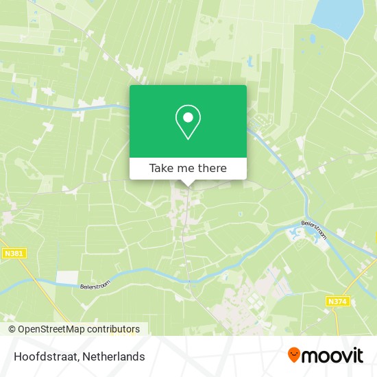 Hoofdstraat map