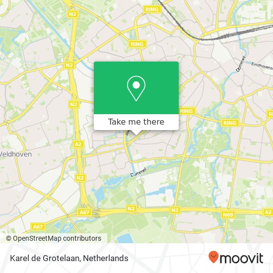 Karel de Grotelaan, 5653 Eindhoven map