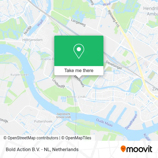 Bold Action B.V. - NL map