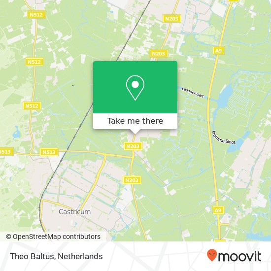 Theo Baltus, Rijksweg 46 map