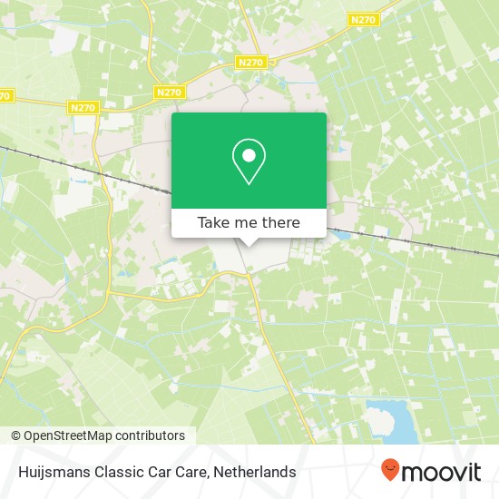 Huijsmans Classic Car Care, Ampèrestraat 1 map