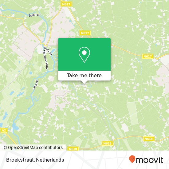 Broekstraat, 5292 NG Sint-Michielsgestel map