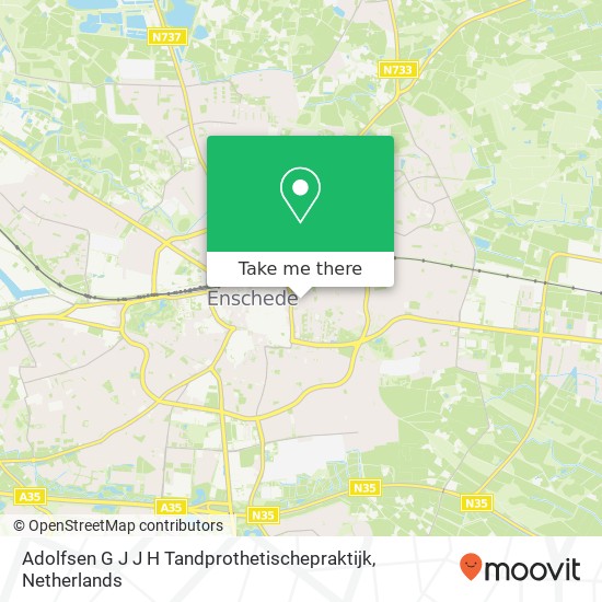 Adolfsen G J J H Tandprothetischepraktijk, Wilhelminastraat 57 map