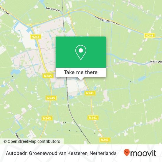 Autobedr. Groenewoud van Kesteren, Witte Paal 306 map