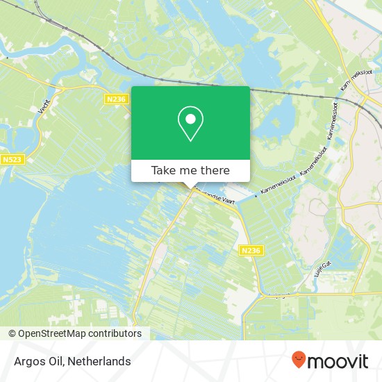 Argos Oil, Loodijk 27 Karte