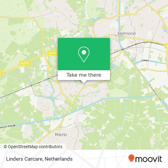Linders Carcare, Hoofdstraat map