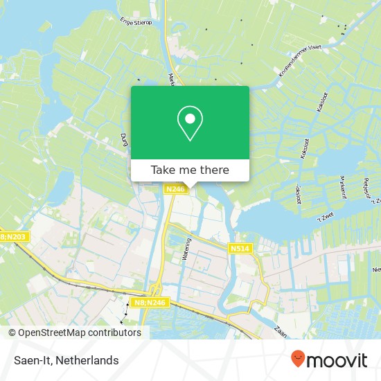 Saen-It, Samsonweg 32 map