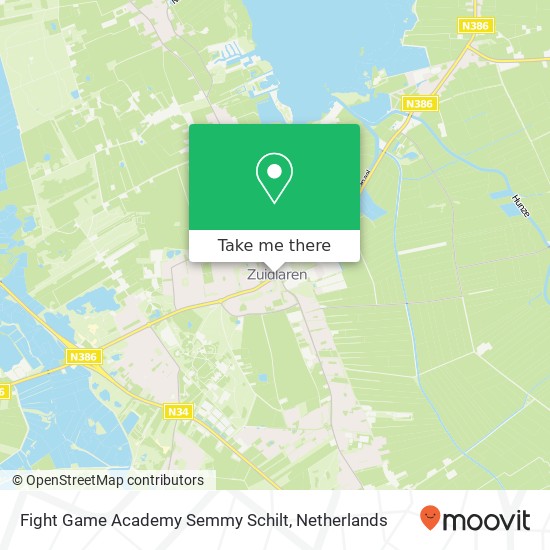 Fight Game Academy Semmy Schilt, Stationsweg 1C Karte