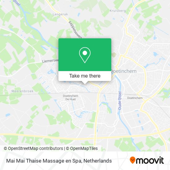 Mai Mai Thaise Massage en Spa map
