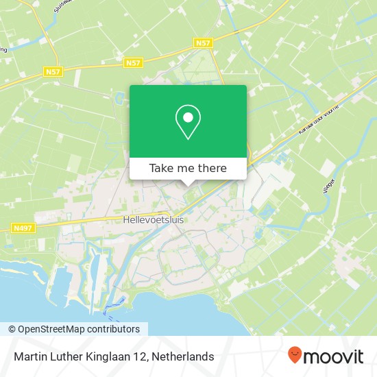 Martin Luther Kinglaan 12, 3223 GH Hellevoetsluis map