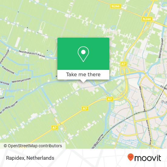 Rapidex, Tjadenweg 60 map