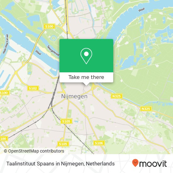 Taalinstituut Spaans in Nijmegen, Scholenhof 83 map