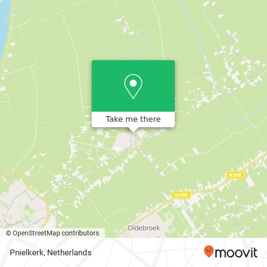 Pnielkerk, Groote Woldweg 36 map