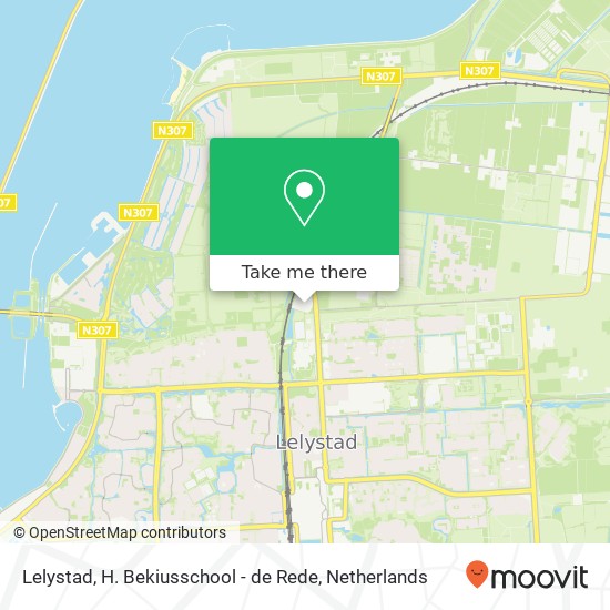 Lelystad, H. Bekiusschool - de Rede map