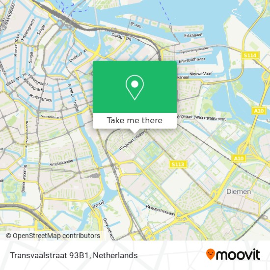 Transvaalstraat 93B1 map