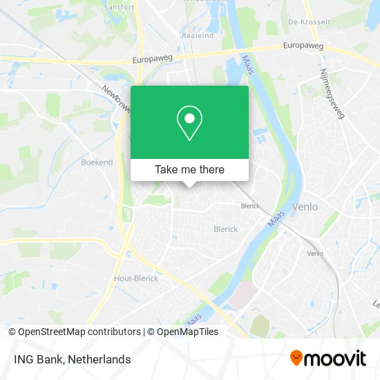 ING Bank map