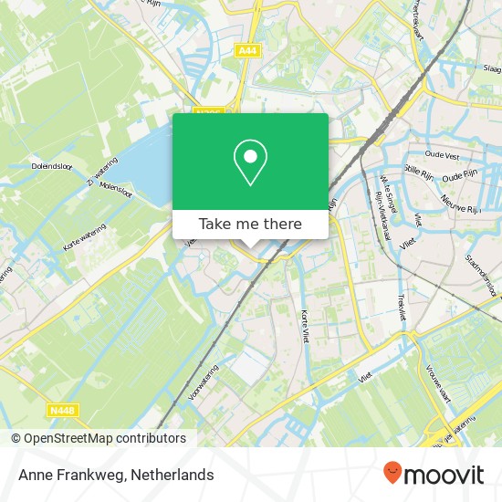 Anne Frankweg, 2331 CG Leiden map