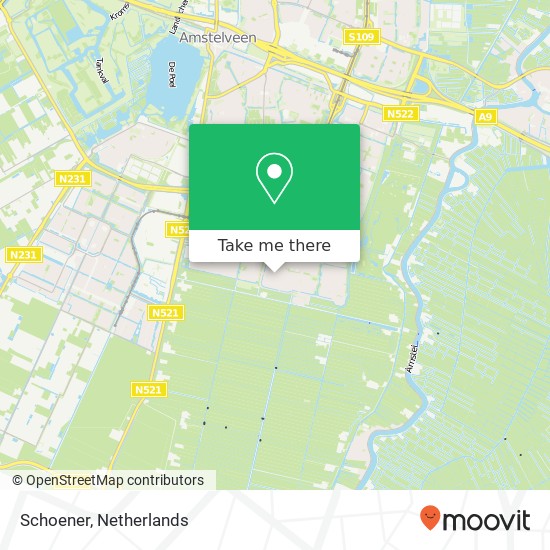 Schoener, Schoener, 1186 Amstelveen, Nederland map