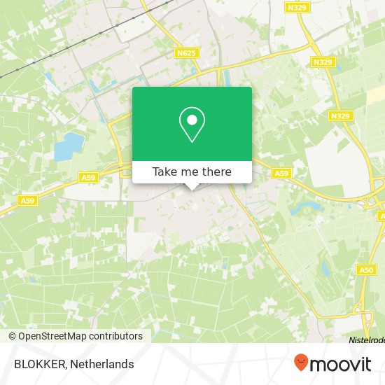 BLOKKER, Schoonstraat 4 map