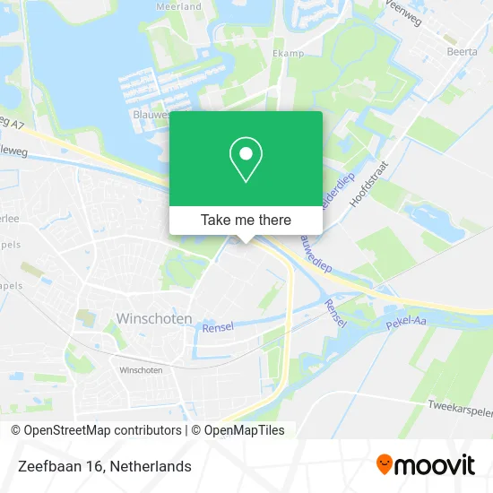Zeefbaan 16 map