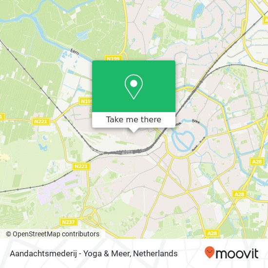 Aandachtsmederij - Yoga & Meer, Paulus Borstraat 37 map