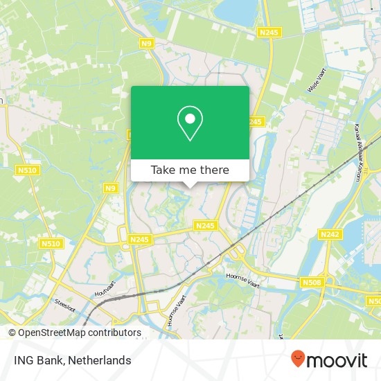 ING Bank, Europaboulevard 5 map