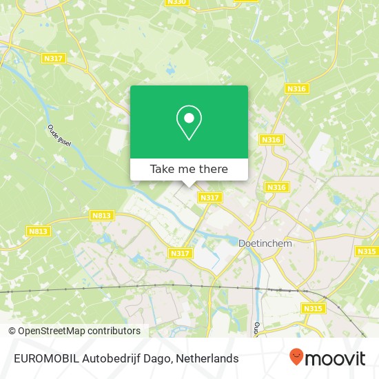 EUROMOBIL Autobedrijf Dago, Grutbroek 16 map