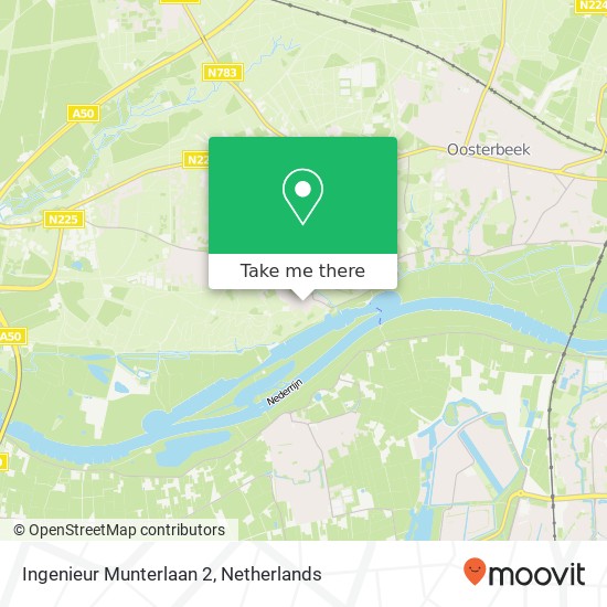 Ingenieur Munterlaan 2, 6869 TC Doorwerth map