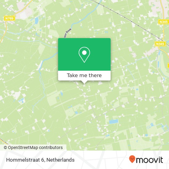 Hommelstraat 6, 7399 RK Empe map