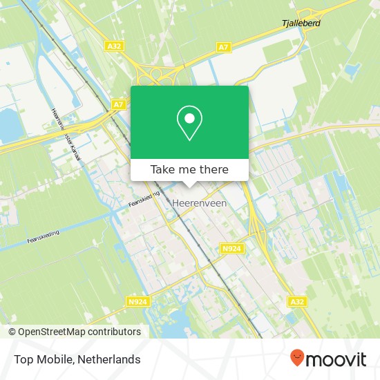 Top Mobile, Minckelersstraat 2 Karte