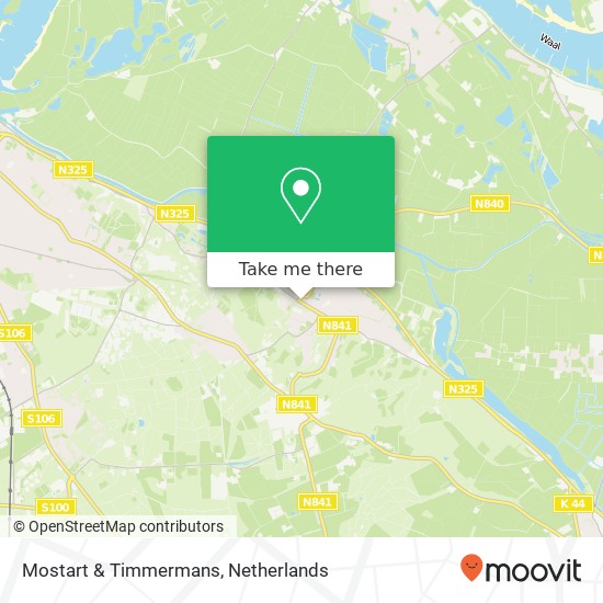 Mostart & Timmermans, Rijksstraatweg 145 map