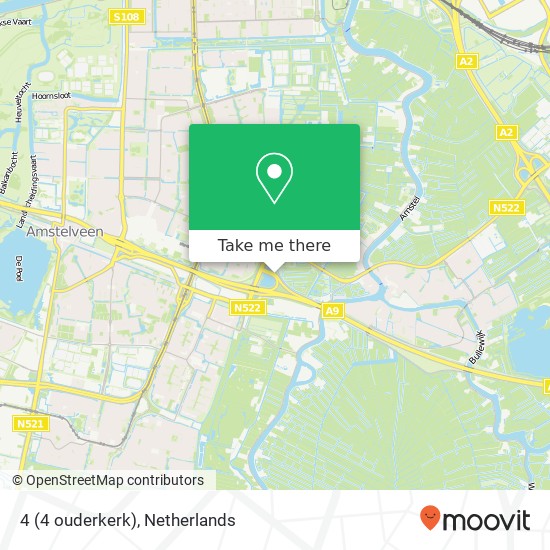 4 (4 ouderkerk), 1183 Amstelveen Karte