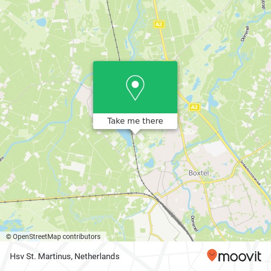 Hsv St. Martinus, Molenwijkseweg 5 map