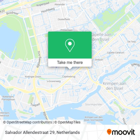 Salvador Allendestraat 29 map