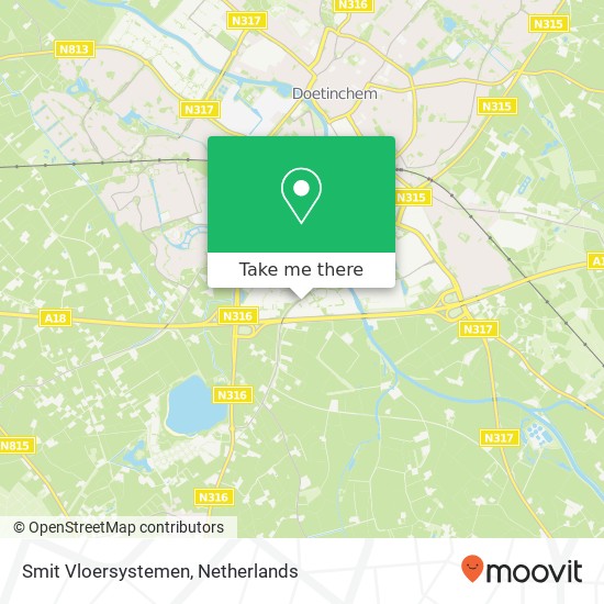 Smit Vloersystemen, Expeditieweg 5 map