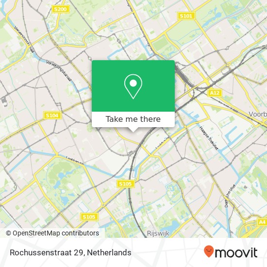 Rochussenstraat 29, 2526 VN Den Haag Karte