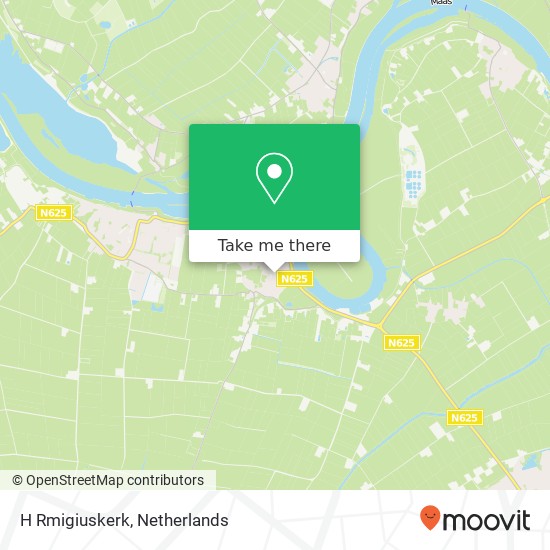 H Rmigiuskerk, Prelaat van den Bergplein 8 Karte