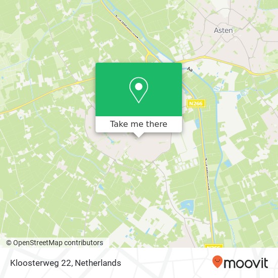 Kloosterweg 22, 5711 GK Someren Karte