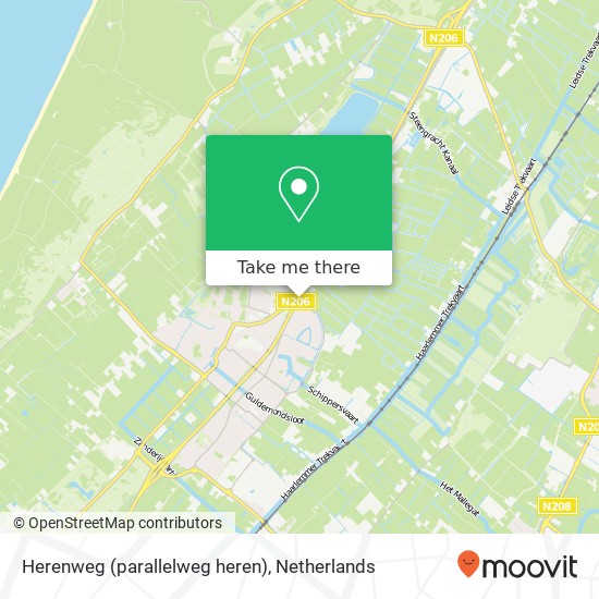 Herenweg (parallelweg heren), 2211 Noordwijkerhout Karte