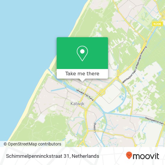 Schimmelpenninckstraat 31, 2221 EP Katwijk aan Zee map