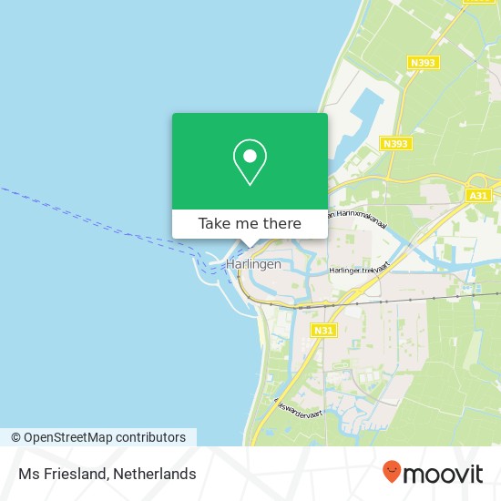 Ms Friesland map