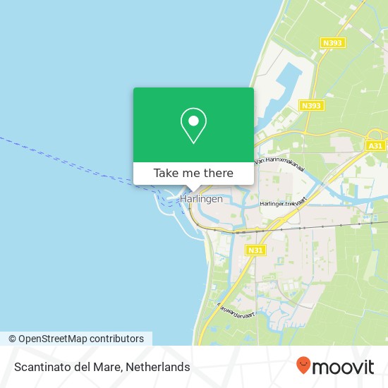 Scantinato del Mare, Waddenpromenade 7 map