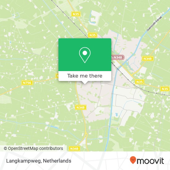 Langkampweg, 8101 XW Raalte map