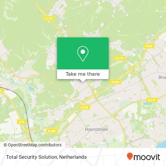 Total Security Solution, Panhuisstraat 2A map